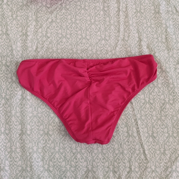 La Blanca Solid Soft Side Bikini Bottom,Dragon fr - Picture 2 of 3